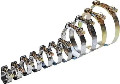 Image de Collier de serrage VETUS en acier inoxydable pour tuyau Ø 316-329mm | HCHD300