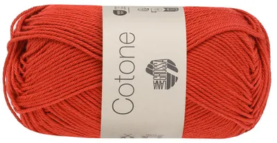 Produktbild von Lana Grossa - Cotone 0141 leuchtendrot