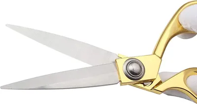 Obrázek produktu pro Ergonomicky tvarované krejčovské nůžky - Pozlacené
