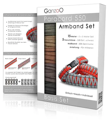 Obrázok produktu pre Sada na výrobu náramkov z paracordu 550