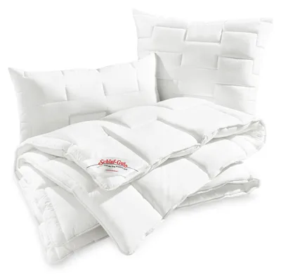 Produktbild von f.a.n. Schlafkomfort Bettdecke Schlaf-Gut Utah Größe 135x200 Stärke Duo-Steppbett