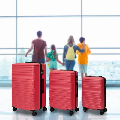 Produktbild von Koffer X3 3-teiliges Hartschalen Set mit Kabinengröße 45l, 70l und 90l, Rollen & Zahlenschloss