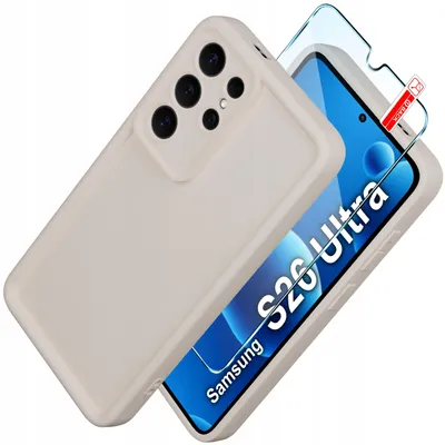 Obrázok produktu pre Etui do Samsung S26 Ultra silikonowe MATOWE + Szkło ochronne na ekran