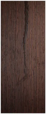 Produktbild von Wallario Memoboard Magnettafel aus Glas, Größe 32 x 80 cm, Motiv Holz-Optik Textur dunkelbraunes Holz