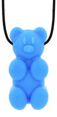 Produktbild von Ark Therapeutics Kaukkette Gummy Bear sensorisches Spielzeug blau