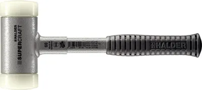 Produktbild von Halder Schonhammer Durchmesser 60mm 1780g Supercraft rückschlagfrei Nylon weiß - 3377060