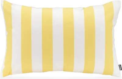 Produktbild von H.O.C.K. Classic Streifen Outdoor Kissen 60x40cm gelb yellow col. 25