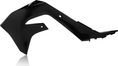 Produktbild von ACERBIS schwarze Kühlerseitenteile für KAWASAKI