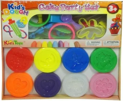 Immagine prodotto di Massa in plastica con accessori 8 colori