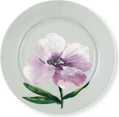 Produktbild von Greengate Barbette Brotteller pale grey 15 cm