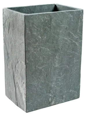 Produktbild von Pflanzgefäß aus Naturstein, Grün, 40 x 20 cm