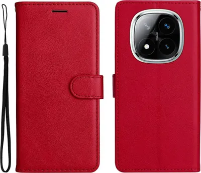 Produktbild von Xiaomi Redmi Note 14 Pro 5G / Pro+ / Poco X7 Hülle - Coverup Klapphülle - Rot