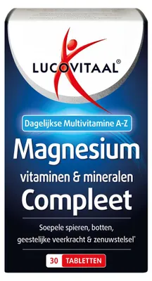 Produktbild von Magnesium, Vitamine & Mineralien Komplett 30 Tabletten
