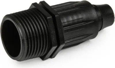 Produktbild von Verbinder auf 16mm PE Rohr Fitting Kupplung AG 1/2" Verschraubung Bradas 0193