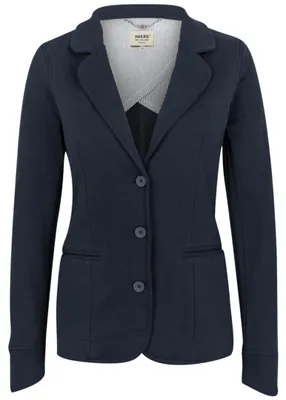 Produktbild von HAKRO Damen Sweatblazer Premium #260 Gr. M tinte