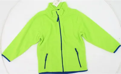 Produktbild von Playshoes Mädchen Jacke Kinder Fleecejacke, Gr. 140, Grün