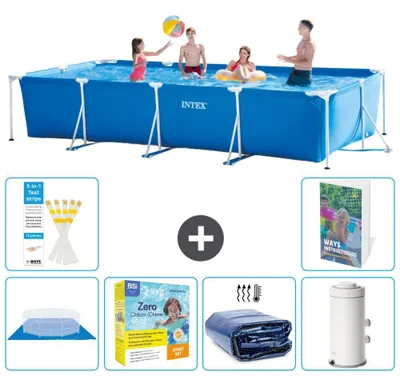 Produktbild von Rechteckiger Frame Pool - 450x220x84 cm - 5-teilig S71
