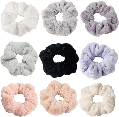 Immagine prodotto di Elastici per capelli – confezione da 9 pezzi, perfetti per donne e ragazze, ideali per creare code di cavallo e acconciature