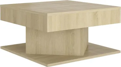 Produktbild von vidaXL Couchtisch Sonoma-Eiche 57x57x30 cm Holzwerkstoff