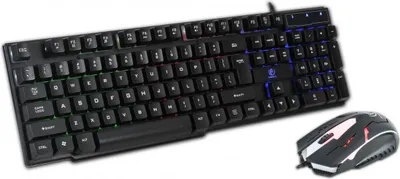 Image de Rebeltec Wired game set keabord+mouse OPPRESSOR