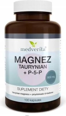 Produktbild von Medverita Magnesium Taurat + P5P 100 Kapseln