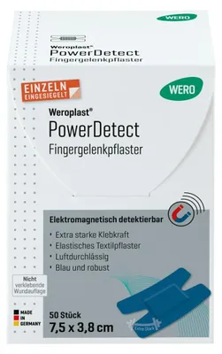 Produktbild von Weroplast PowerDetect Fingergelenkpflaster, 50 Stk/Pkg