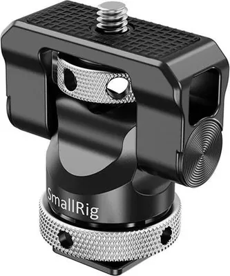Image de SMALLRIG Support de Moniteur Pivotant et Inclinable avec Adaptateur de Cold Shoe - BSE2346