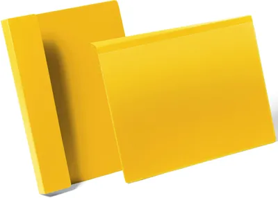 Obrázok produktu pre DURABLE 172304 Vrecko na etikety DURABLE, so záhybom, DIN A4 na šírku, žlté