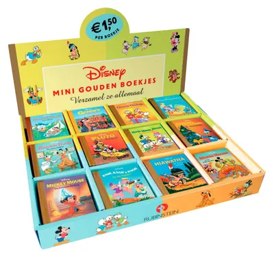 Zdjęcie produktu dla Display mini disney gouden boekjes