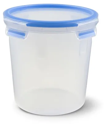 Produktbild von EMSA CLIP & CLOSE FRISCHHALTEDOSE RUND, Box, Rund, 2 l, Blau, Transparent, Polypropylen (PP), Thermoplastisches Elastomer (TPE), Deutschland