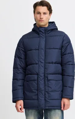 Produktbild von Blend BHOuterwear Herren Jacke Winterjacke Steppjacke mit Kapuze Eingrifftaschen Druckknöpfe Regular fit