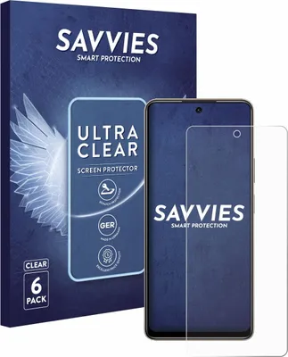 Produktbild von 6x Für Tecno Pova 7 Schutzfolie Savvies Displayschutz Display Schutz Folie Klar Transparent