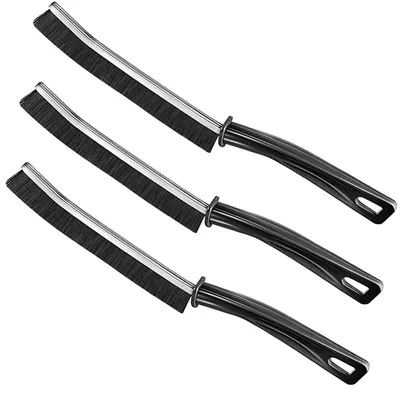 3er-Set Spalt-Reinigungsbürsten für Fugen & Ecken