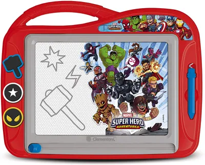 Produktbild von Clementoni Marvel Super Heroes Magnetisches Zeichenbrett Mehrfarbig Mehrfarbig One Size
