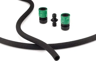 Produktbild von Famanu Tropfschlauch Set Perlschlauch - 15 Meter - 13 mm - 1/2 Zoll