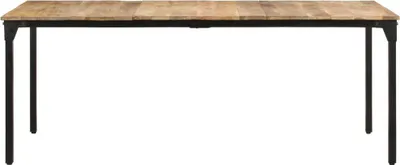 Productafbeelding van vidaXL Eettafel, 200x100x76 cm, ruw mangohout