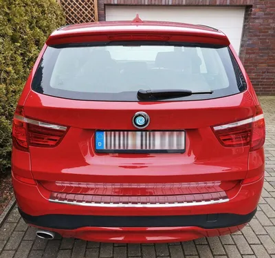 Immagine prodotto di Protezione paraurti in acciaio inox cromato per BMW X3 F25 | BJ 2010-2017 | con smussatura