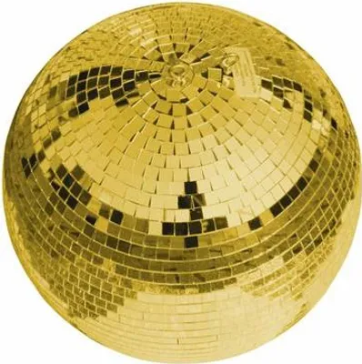 Zdjęcie produktu dla Eurolite Spiegelkugel 30cm gold Discokugel (50120035)