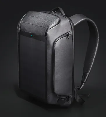 Produktbild von 4smarts Rucksack Beam mit Solar Panel, schwarz