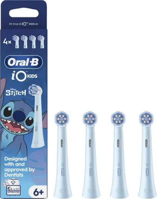 Immagine prodotto di Testine per spazzolino Oral-B iO Kids 6+ Disney Stitch - 4 pz