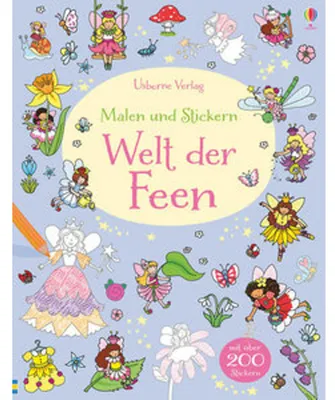 Produktbild von Malen und Stickern: Welt der Feen