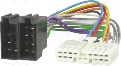 Obrázek produktu pro 1x Konektor pro rádio, ISO, PIN: 16. Konektor pro autorádio