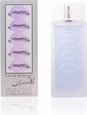 A perfume bottle and its packaging are displayed side-by-side against a white background.