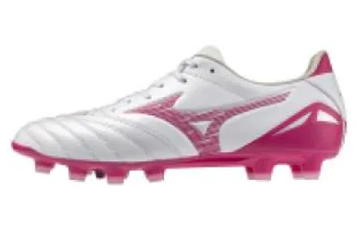 Produktbild von Mizuno Morelia Neo IV Pro Fußballschuhe Weiß/Fuchsia, Größe 44,5
