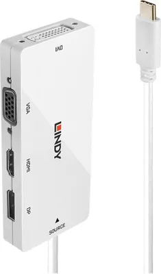 Image de Lindy 43279 Lindy USB 3.1 Typ C auf Multi-AV Konverter