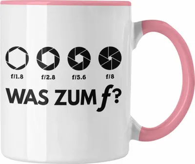 Produktbild von Trendation - Fotografie Geschenk Tasse lustig Fotograf Zubehör Fotograph Geschenkidee Lustige Geschenk Kaffeetasse Witzig (Rosa)