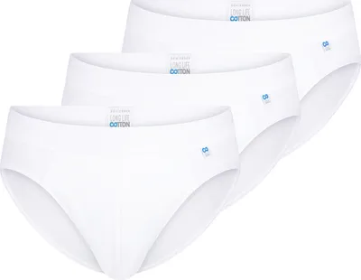 Produktbild von Schiesser 3er Pack Long Life Baumwolle Rio Slip / Unterhose Perfekte Passform, Komfortabler Bund mit kleinem Serien-Logo, Reduzierte Pilling-Bildung und glatte gleichmäßige Oberfläche