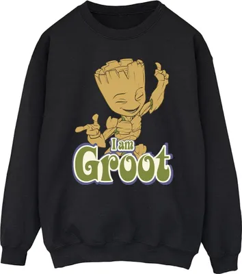 Produktbild von Guardians Of The Galaxy - Sweatshirt für Herren BI26237 (XL) (Schwarz)