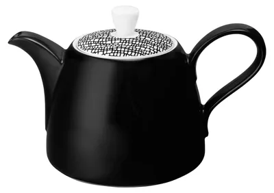 Produktbild von Seltmann Weiden Fashion Glamorous Black Tee- und Kaffeekanne 1,4 ltr.
