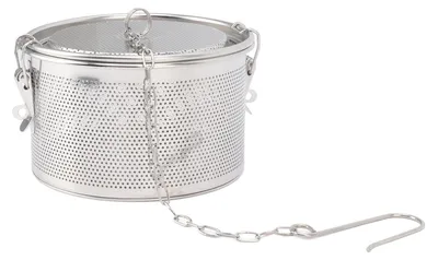Productafbeelding van Verstelbare Kookmand - Kruideninfuser - Soepzeef - Bouillonfilter - Marinades - Fijn Ontwerp (Diameter 16 cm) - Kruidenzeef